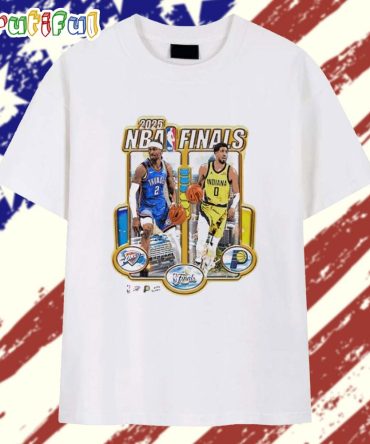 2025 Nba Finals Indiana Pacers Vs Oklahoma City Thunder T Shirt