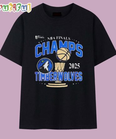 2025 Nba Finals Minnesota Timberwolves Championship T Shirt