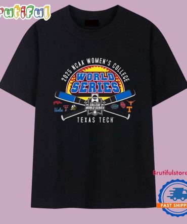 2025 Ncaa Women’S College World Series Texas Tech T Shirt