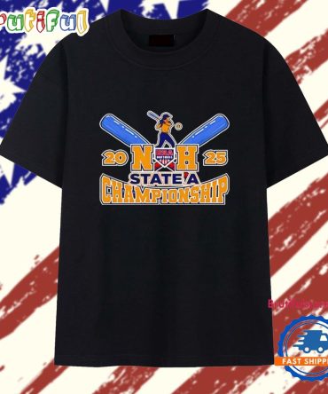 2025 New Hampshire State A Championship Softball Tournament Logo T Shirt