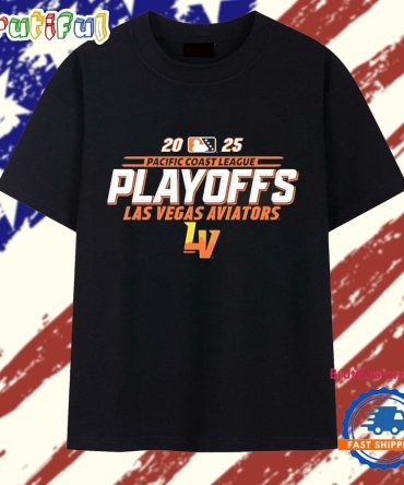 2025 Pacific Coast League Playoffs Las Vegas Aviators T Shirt