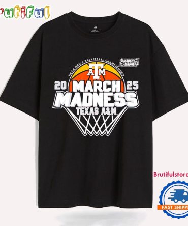2025 Texas A&M Basketball March Madness Championship T Shirt