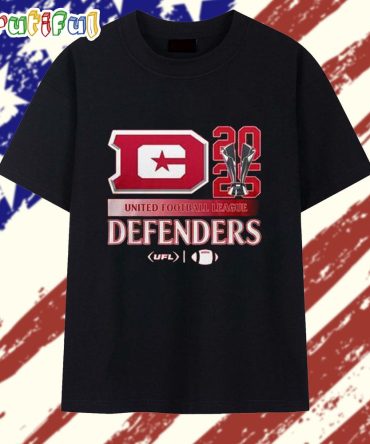 2025 Ufl Champions Dc Defenders Commemorative T Shirt