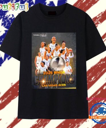 2025 Wnba Champions Las Vegas Aces Poster T Shirt