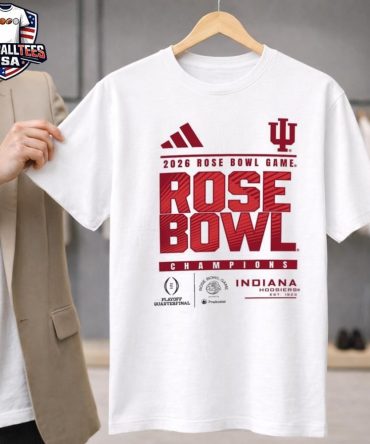2026 Rose Bowl Game Champions Indiana Hoosiers Playoff Quarterfinal Unisex Shirt