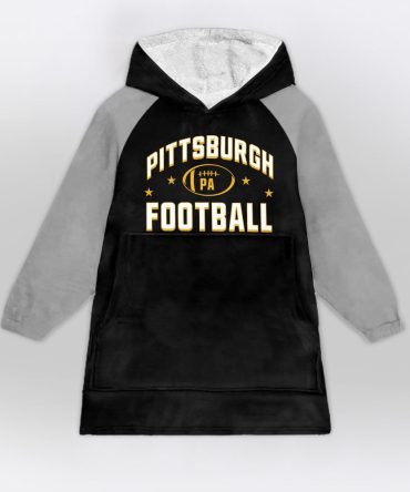Pittsburgh Football Blanket Hoodie