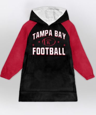 Tampa Bay Football Blanket Hoodie