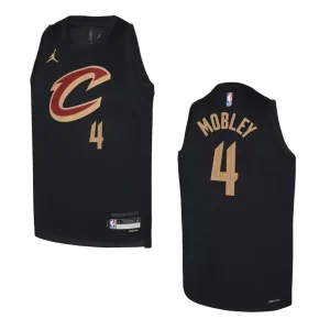 Youth Cleveland Cavaliers 2022/23 Statement Edition Evan Mobley Black Jersey - Alzaintravels