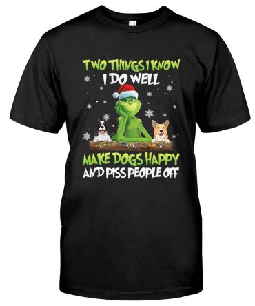 Two Things I Know - Personalized Stole Christmas T-Shirt And Hoodie Grinch T Shirt And Hoodie, Tee And Hoodie, Tshirt And Hoodie