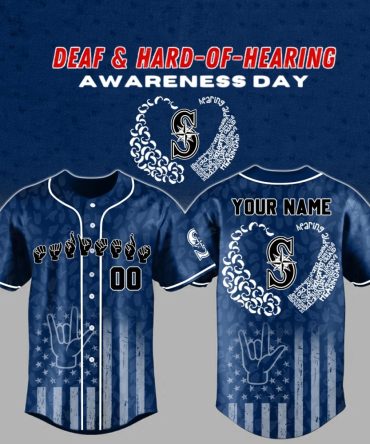 Seattle Mariners Baseball X Deaf & Hard-Of-Hearing Awareness Day Special Edition 2025