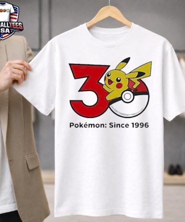 30Th Anniversary Of Pokemon Since 1996 Shirt
