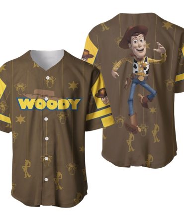 Toy Cowboy Graphic Baseball Jersey – Fun Character Design For Fans