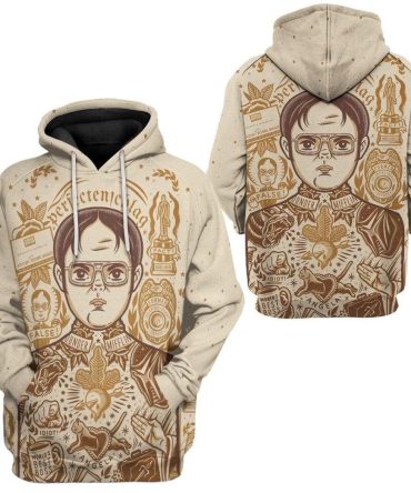 The Office Hoodie Dwight Schrute Perfectenschlag Hoodie Colorful Unisex