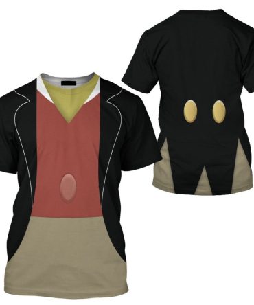 Dn T-Shirt Jiminy Pinocchio Costume T-Shirt Colorful Unisex Adults New Release