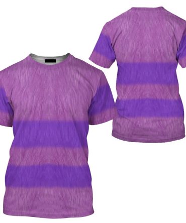 Dn T-Shirt Ar Monsters Monsters Inc Costume T-Shirt Pink Purple Unisex Adults New Release