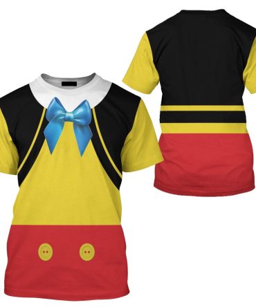Disney T-Shirt Disney Bound  Pinocchio Costume T-Shirt Colorful Unisex Adults New Release
