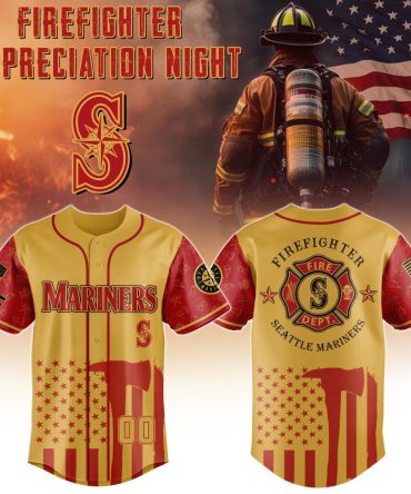 Seattle Mariners Baseball X Firefighter Appreciation Night Special Edition 2025