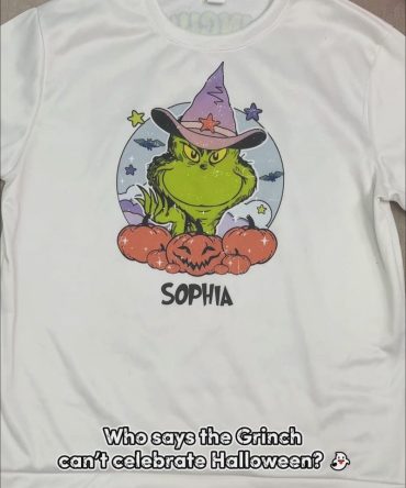 Happy Halloween - Personalized Stole Christmas All Over Shirt