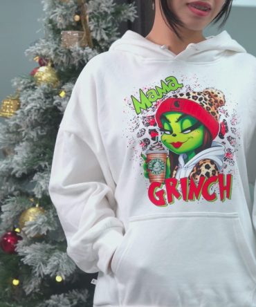 Mama Daddy Green Mischief - Personalized Stole Christmas All Over Shirt