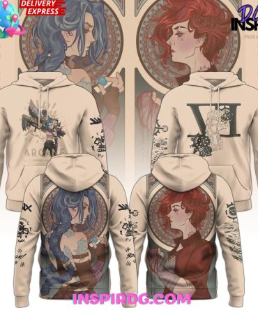 Arcane League Of Legends Jinx Vi Special Hoodie