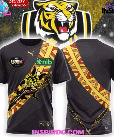 Afl Richmond Tiger 2024 Puma Dreamtime Guernsey Shirt Hoodie Tank