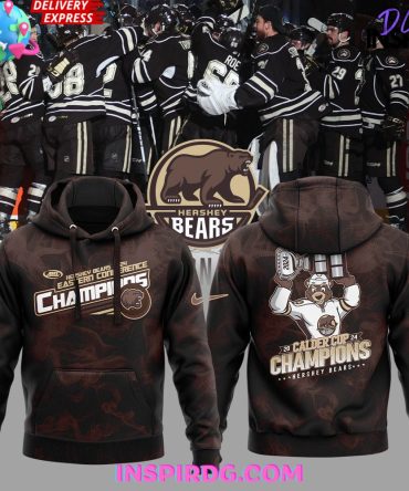 Ahl Calder Cup Champions 2024 Hershey Bears Hoodie