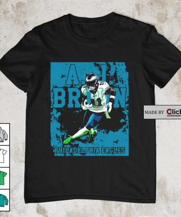 Aj Brown Philadelphia Eagles Retro Shirt