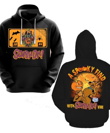 Scooby Doo Hoodie A Spooky Find With Scooby Doo Vibe Hoodie Black Unisex