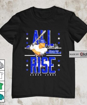 Aaron Judge Sports Illustrated And New York Yankees All Rise Shirt
