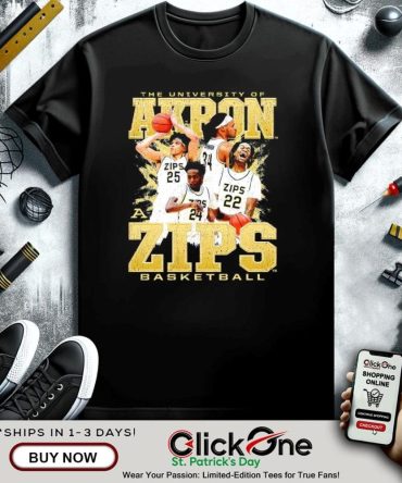 Akron Zips Enrique Freeman Ali Ali Nate Johnson Mikal Dawson 2023-2024 Post Season Shirt