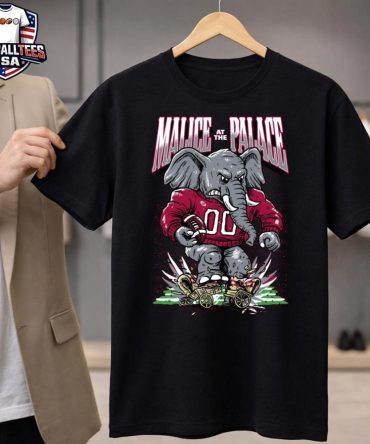 Alabama Crimson Tide Beat Oklahoma Sooners Malice At The Palace Elephant Mascot T-Shirt