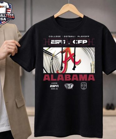 Alabama Crimson Tide Espn X Cfp Window Unisex Shirt