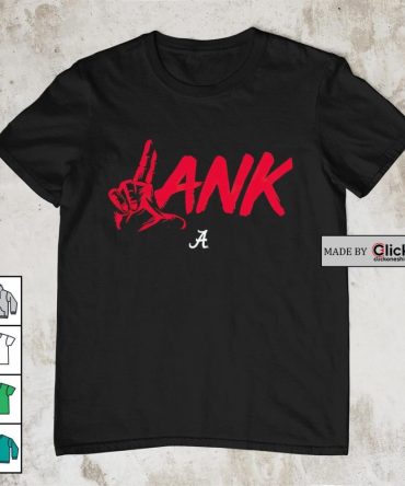 Alabama Crimson Tide Lank Hand Sign Shirt