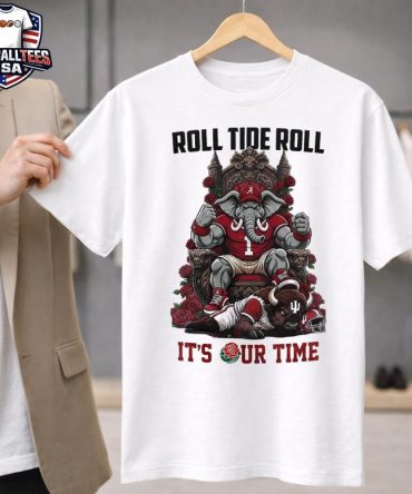 Alabama Crimson Tide Mascot It'S Our Time Ncaa Rose Bowl 2026 Unisex Shirt