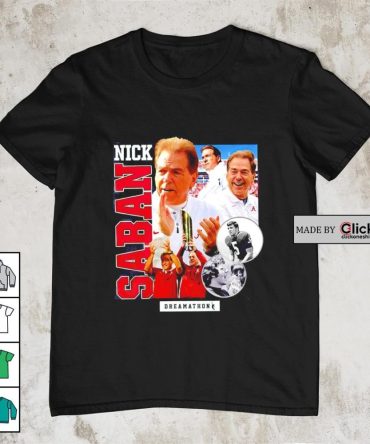 Alabama Crimson Tide Nick Saban All Time Shirt