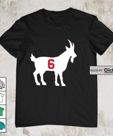 Alabama Crimson Tide Nick Saban Goat 6 Shirt