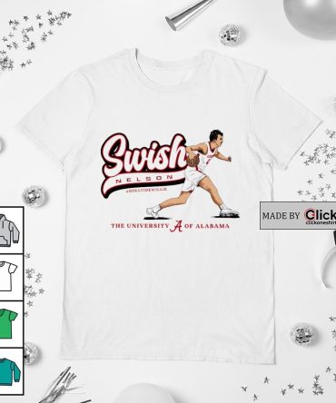 Alabama Crimson Tide Swish Nelson Roll Tide Willie Shirt