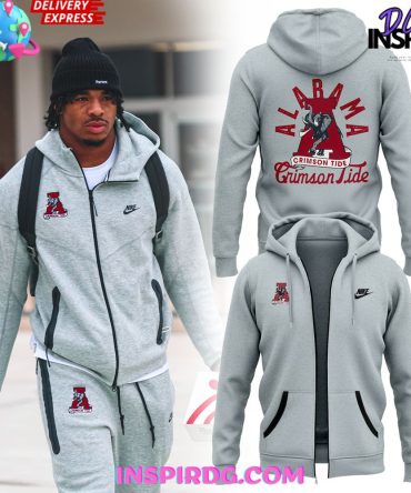 Alabama Crimson Tide Tampa Bowl Special Zip All Over Print Hoodie, 3D Hoodie