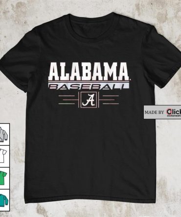 Alabama Crimson Tide Baseball Stack Shirt