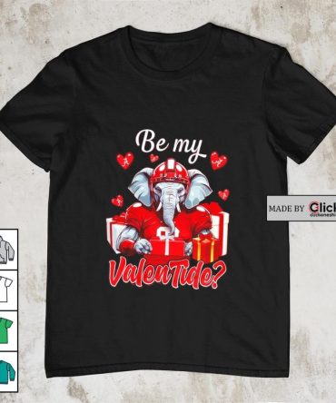 Alabama Crimson Tide Be My Valentine Shirt