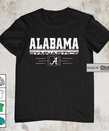Alabama Crimson Tide Gymnastics Stack Shirt