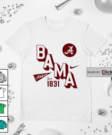 Alabama Crimson Tide Since 1831 Retro Club Nike Shirt