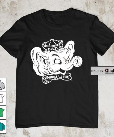 Alabama Crimson Tide Vintage Big Bama Elephant Shirt