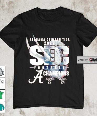 Alabama Crimson Tide Vs Georgia Bull Dogs 27-24 2023 Sec Conference Champions Shirt