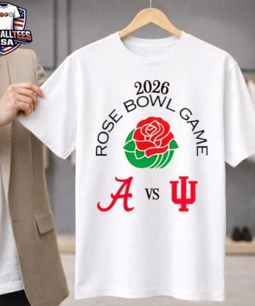 Alabama Vs. Indiana Rose Bowl Game Cfp Quarterfinal Rose Bowl Stadium January 1St 2026 T-Shirt