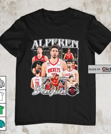 Alperen Sengun Houston Rockets Basketball All Time Graphic Shirt