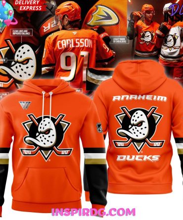 Anaheim Ducks Orange Country New Arrival Hoodie