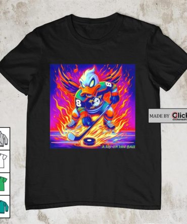 Anaheim Ducks Teemu Selanne Mighty Ducks Fire Hockey Shirt