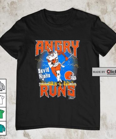 Angry Runs David Njoku Cleveland Browns Good Morning Football Kyle Brandt Shirt