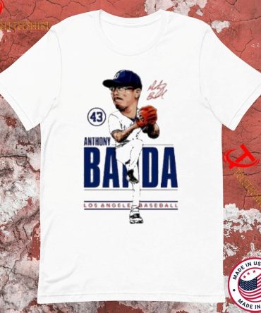 Anthony Banda Los Angeles Dodgers Caricature T-Shirts